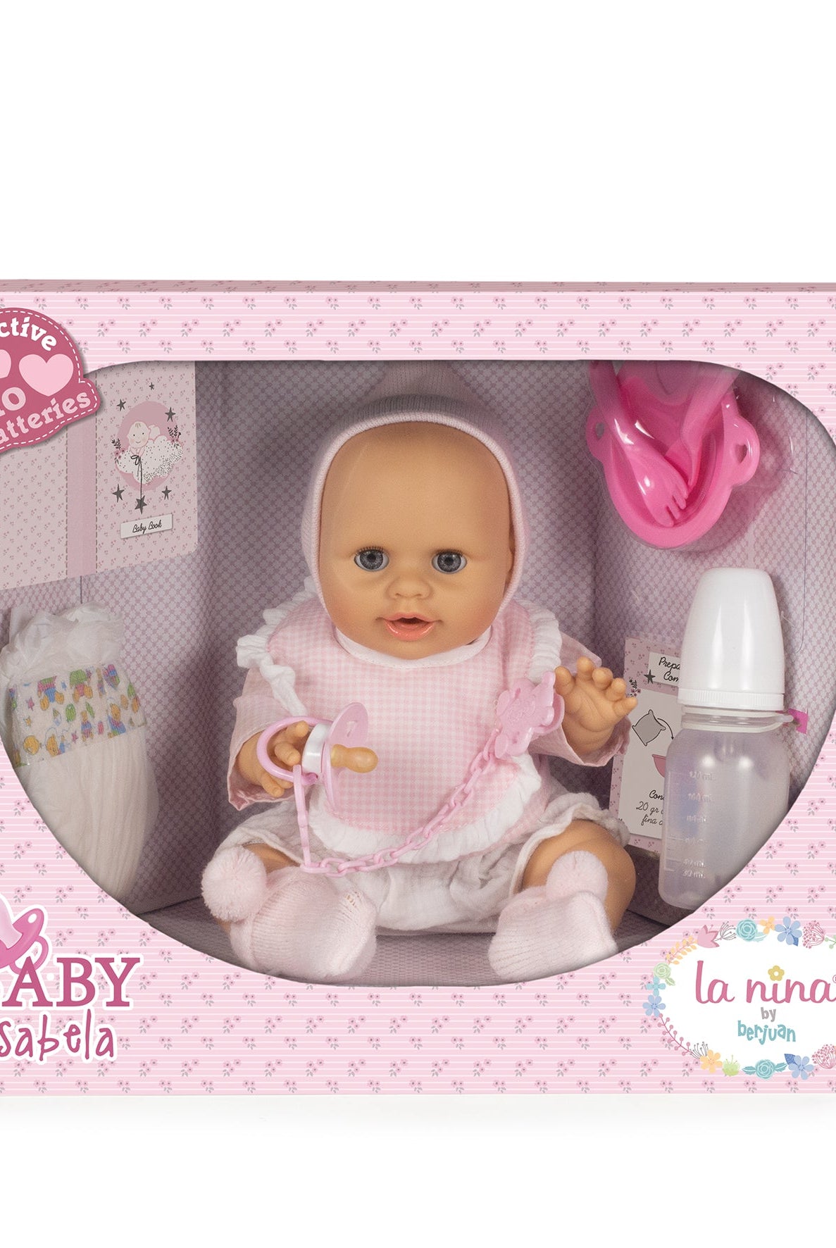 Bambola Isabela La Nina by Pasito a pasito - Borotalco Baby