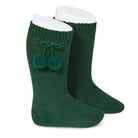Calzino alto con pompon Condor AI - Borotalco Baby