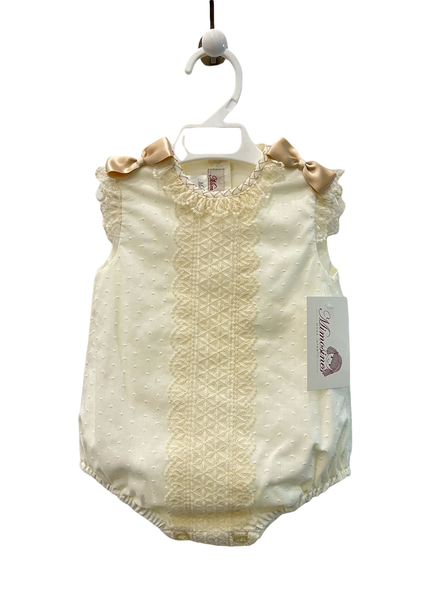 Pagliaccetto Battesimo Mimosines - Borotalco Baby