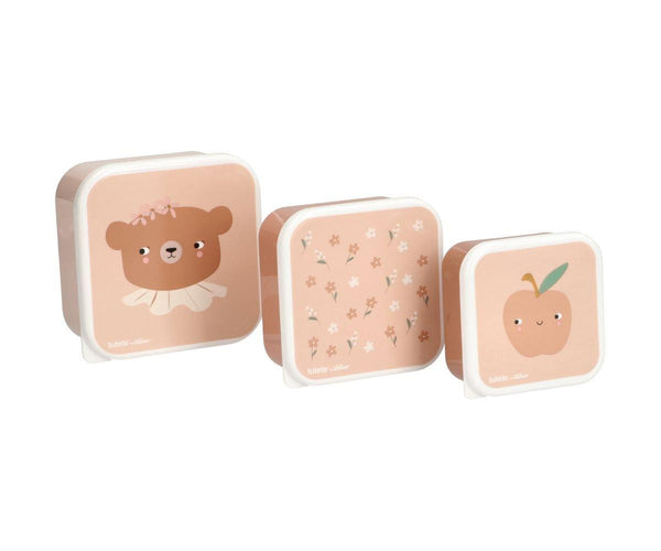 Set 3 Lunch Box Daisy Bear Tutete