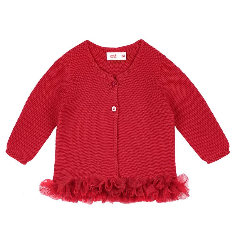 Cardigan con tulle Condor - Borotalco Baby